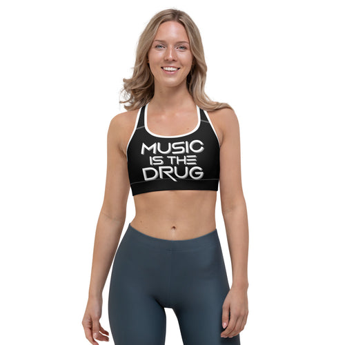 MITD Sports Bra (Black/White)