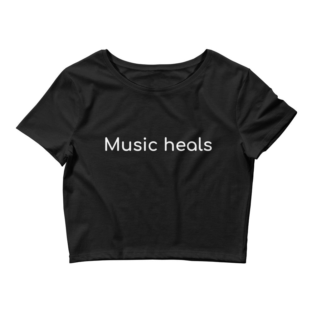 Music Heals Crop Top